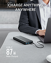 Портативний зарядний пристрій Anker PowerCore III Elite 25600 mAh 87W (Black), фото 4
