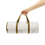 Килимок для пікніка Naturehike 180*200 CNK2300DZ019, бежевий, фото 4