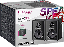 Акустика Defender 2.0 SPK-270 10Вт USB Black (65270), фото 5