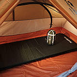 Спальник надлегкий Naturehike LW180 NH21MSD04 правий, (15°C), p-p M, темно-зелений, фото 5