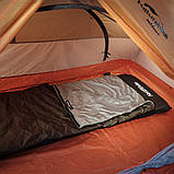 Спальник надлегкий Naturehike LW180 NH21MSD04 правий, (15°C), p-p M, темно-зелений, фото 6