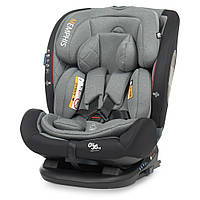 Автокрісло ME 1093 MEMPHIS Gray Black (1шт) дитяче, група 0+/1-2-3, isofix, чорно-сірий.