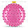 М'яч для пілатесу, йоги, реабілітації 4FIZJO 20 см (масажний) Pink (P-5905973402347), фото 7