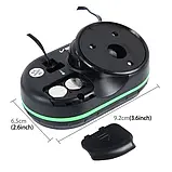 Автомобільні Годинники VST-7009v з 2 датчиками температури та вольтметром SV227, фото 2