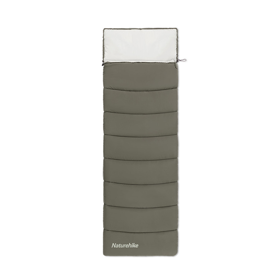 Спальник з капюшоном Naturehike LD250 CNK2300SD016, темно-зелений, фото 1