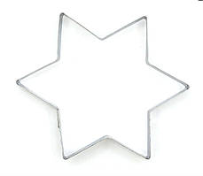 Вирубка для пряників Сніжинка