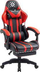 Крісло Defender Colran Red/Black (64025)