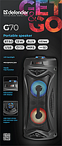 Портативна акустика Defender G70 12Вт, Black (65171), фото 6