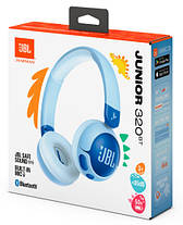 Гарнітура JBL JR320BT Blue (JBLJR320BTBLU), фото 6