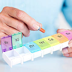 ОРГАЙЗЕР ДЛЯ ТАБЛІТОК НА 7 ДНІВ