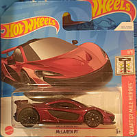 Hot Wheels 2024 Quarter Mile Heroes McLaren P1 1/5 165/250 HTD92 Макларен Машинки базові колекційні Хот Вілс