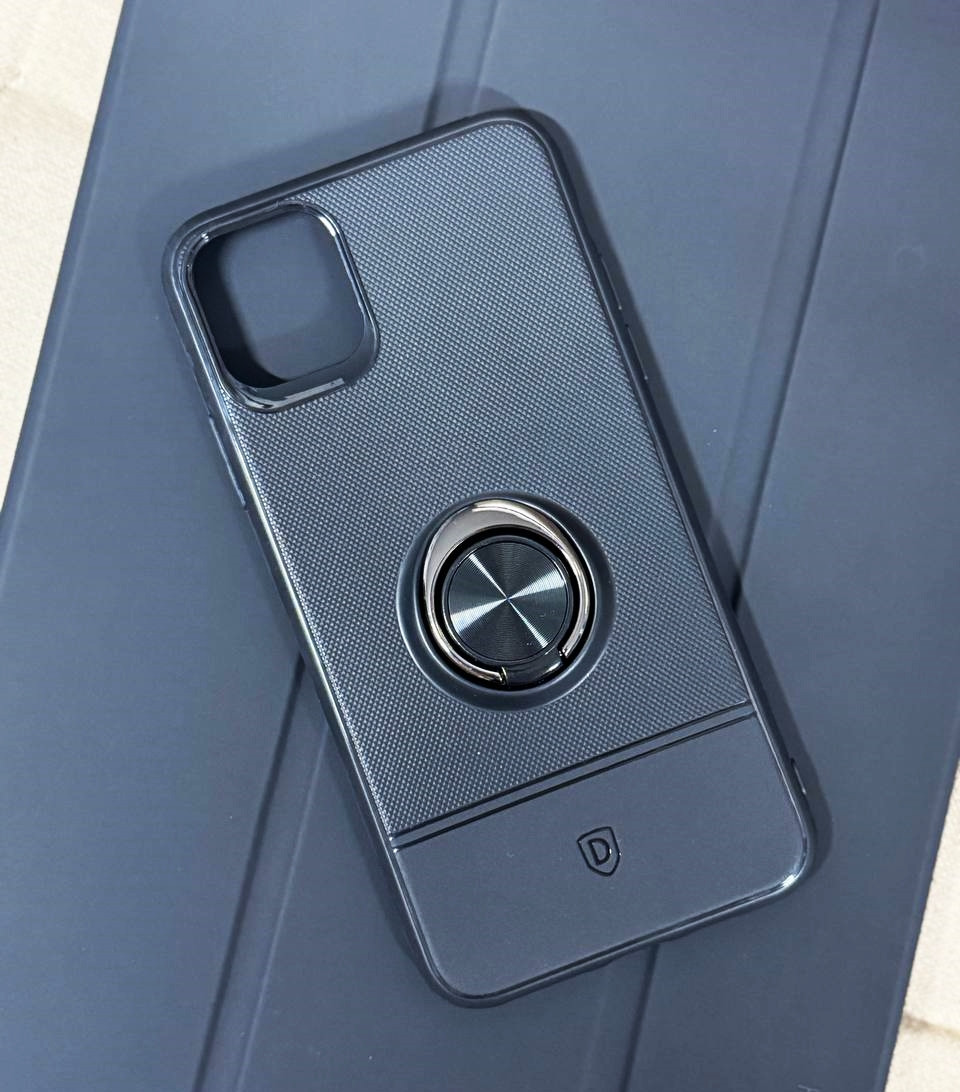 Чохол із кільцем-тримачем для iPhone 11 Pro Max, Black