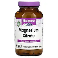 Цитрат магнію Bluebonnet Nutrition (Magnesium Citrate) 400 мг 120 капсул