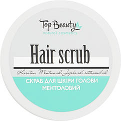 Скраб для шкіри голови ментоловий Top Beauty Hair Scrab