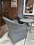 Набір з Техноротанга 2 крісла +столик журнальний, фото 10