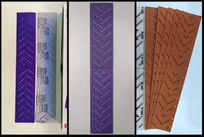 Листи для середніх і довгих шлифков