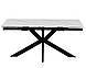 Обідній прямокутний стіл розкладний у стилі модерн із керамічною стільницею Квант Білий Мікс Меблі, фото 2