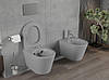 Підвісний унітаз MEXEN RICO LIGHT GREY MATT, фото 4