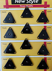 Декоративні пришивні кнопки металеві Ø27 мм 12 шт/уп ЗОЛОТО