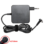 Зарядний пристрій 65W 19V 3.42A (штекер 4.5x3.0мм з голкою) MSI Modern 15 B12M B7M B11M B5M A5M / 14 C12M C5M