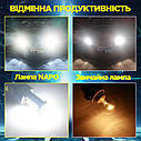 Комплект світлодіодних ламп NAPO LED 1156-3030-24smd P21W 1156 BA15S колір світіння білий 4 шт, фото 5