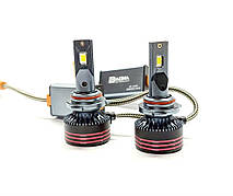 Світлодіодні лед лампи цоколь HB4 9006 LED HeadLight M8 PRO 110W 6000K 12000Lm 12/24V з Canbus