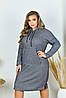 Р-ри 48-66 Спортивне плаття — туніка з капюшоном, фото 9