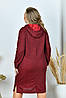 Р-ри 48-66 Спортивне плаття — туніка з капюшоном, фото 8