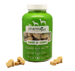 "Шкіра та шерсть" Фарма Пет (Skin&Coat Pharma.Pet) комплекс для шкіри та шерсті собак, 235 г