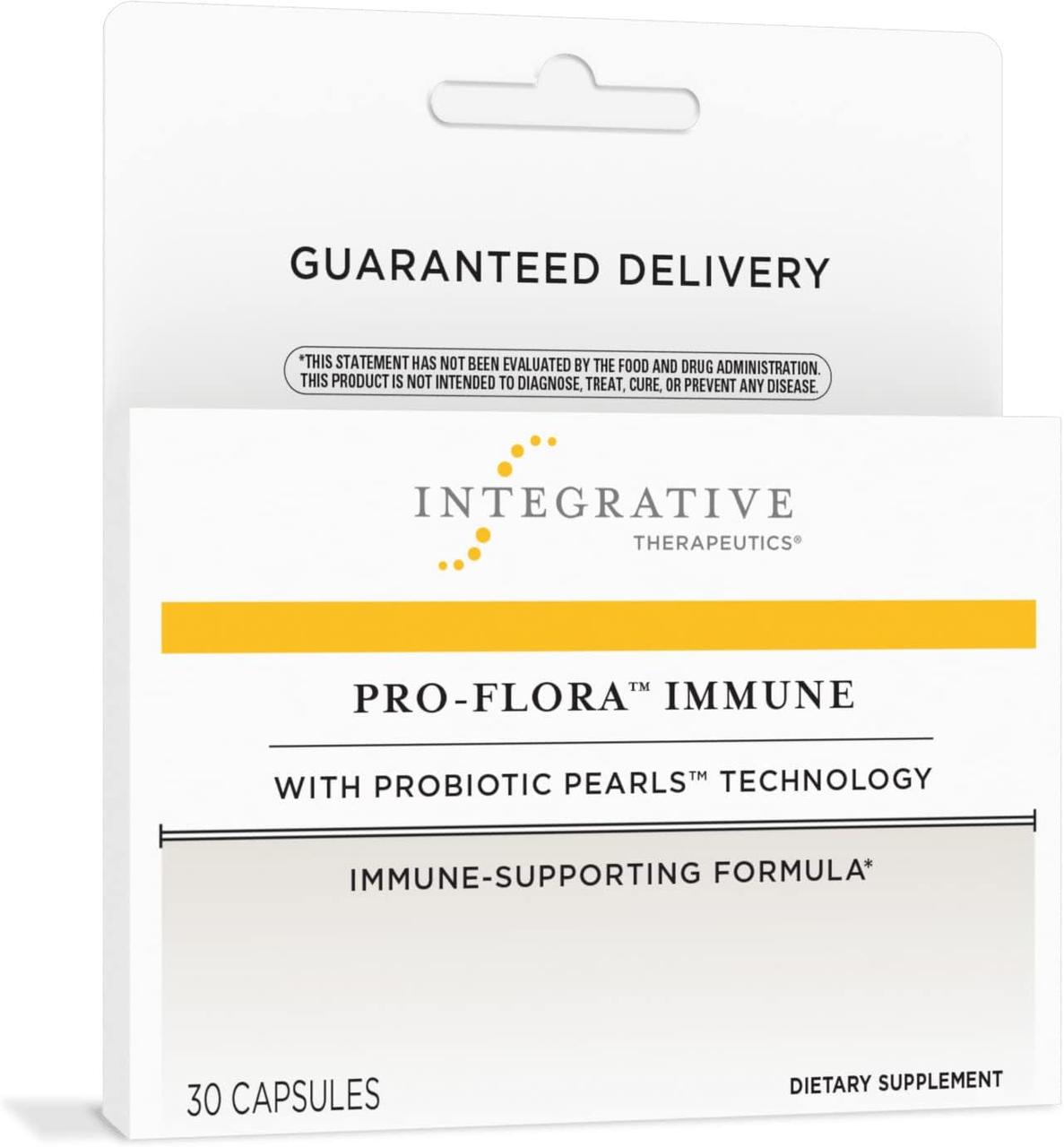 Integrative Therapeutics Pro-Flora Immune / ПроФлора пробіотики для підтримки імунітету 30 капсул