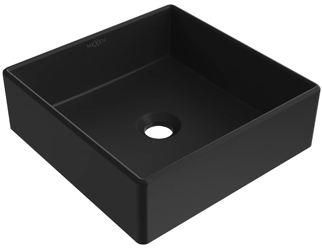 Умивальник (раковина) MEXEN GOYA BLACK MATT накладний * Baumar - Завжди Вчасно
