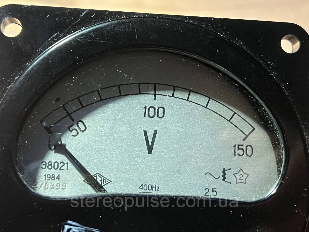 Вольтметр 150В Е8021 АС 80 х 80мм, фото 1