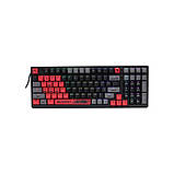 Клавіатура A4tech Bloody S98 RGB підсвічування, BLMS Red Switch USB Sports Red/Black/Grey, фото 3