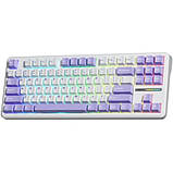 Клавіатура Aula F87 keycap KRGD Blue USB UA White, фото 4