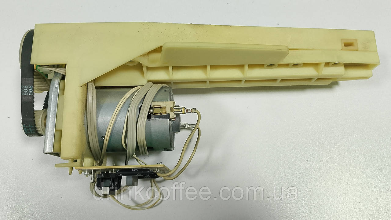 Привод заварювального блока в зборі Редуктор для кавомашина DeLonghi ESAM 3400.R_11 Rapid Cappuccino б/у _дефект