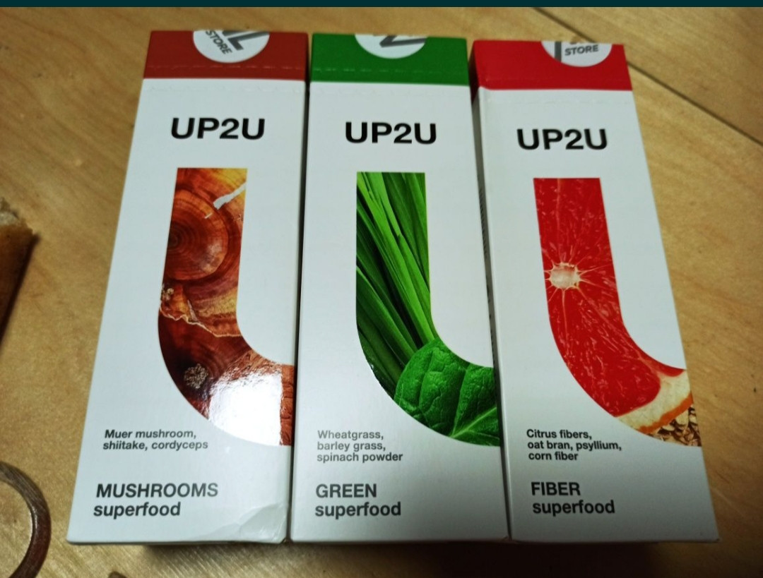 Суперфуд ціна за 1 стик, порошки домішки NL UP2U Superfood 3 різновиди