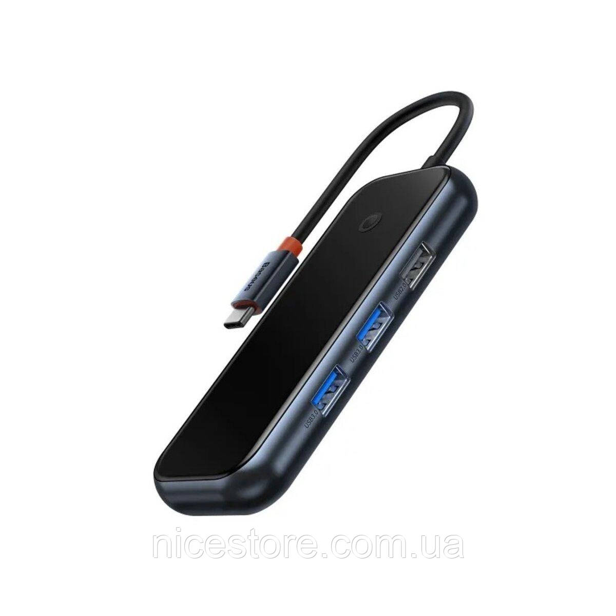 USB-хаб Baseus AcmeJoy 7-Port Type-C HUB Adapter(Type-C to HDMI*1+USB3.0*2+USB2.0*1+Type-C PD&Data