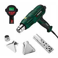 Фен будівельний мережевий Parkside LCD дисплей 2000 Вт 50/650 °C (PHLGD 2000 C4)