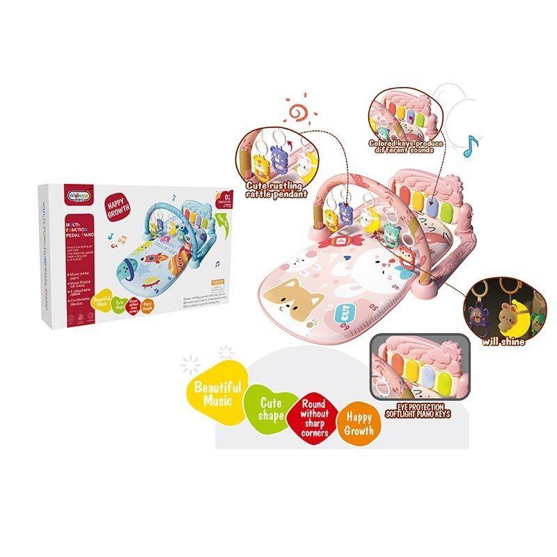 Килимок 368-5 P (24) піаніно, мелодії, підсвічування, 5 підвісок, брязкальця, в коробці