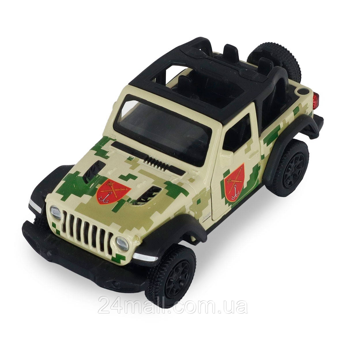 Автомодель серії Шеврони Героїв - Jeep Wrangler Rubicon - ОК Південь