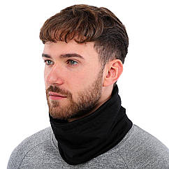 Горловик шапка флісовий баф двошаровий на обличчя та шию SP-Sport W006 Black