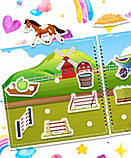 Альбом на липучках дитячий "Стайня Юрія", фото 5