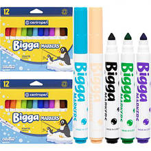 Фломастер 12 кольорів 7650/12 Bigga CENTROPEN MZOPT
