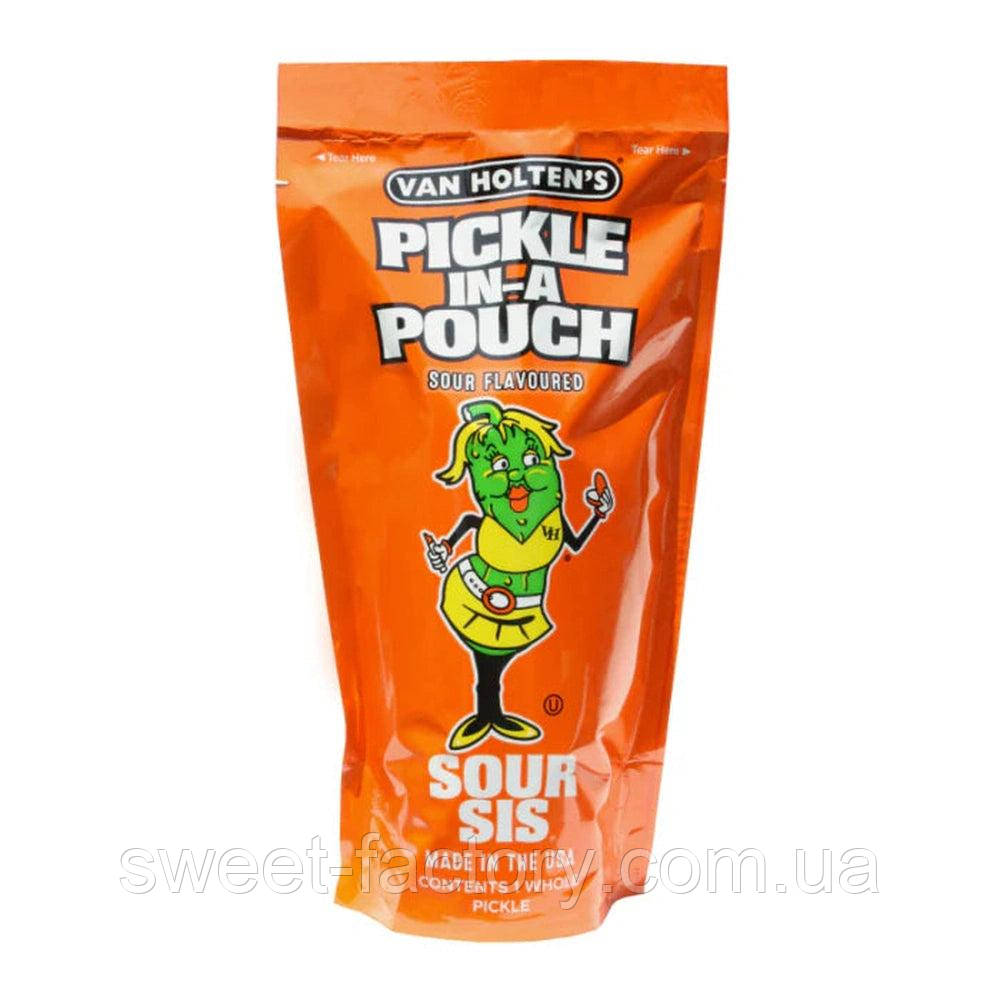 Огірок Van Holten's Pickle Sour Sis 167g, фото 1