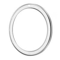 Безель металевий для смарт годинника Xiaomi Watch S3/S4 Silver-2 + захисне скло, фото 6