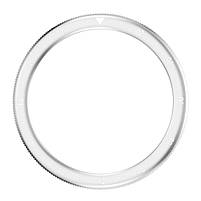 Безель металевий для смарт годинника Xiaomi Watch S3/S4 Silver-2 + захисне скло, фото 5