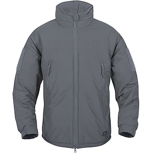 Куртка тактична зимова Helikon Level 7 Climashield Apex Shadow 100g Grey KU-L70-NL-35-B06 з капюшоном