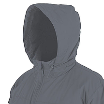 Куртка тактична зимова Helikon Level 7 Climashield Apex Shadow 100g Grey KU-L70-NL-35-B06 з капюшоном, фото 5