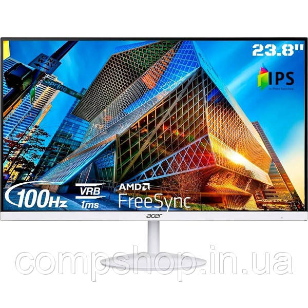 Монітор 23.8" ACER SA242Y White (IPS, 4 мс, 1920x1080 100Hz, VGA/HDMI) (код 146933), фото 1