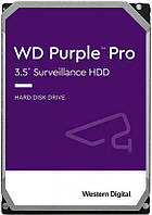 Жорсткий диск 12TB Western Digital WD Purple Pro WD121PURP для відеоспостереження з AI